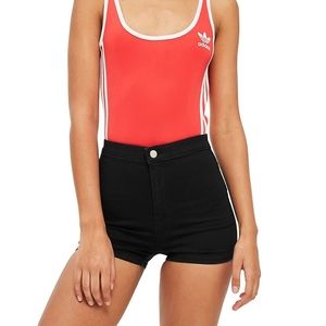 Topshop Black Joni Shorts